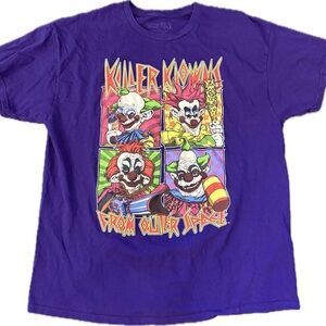 Killer Klowns From Outer Space T-Shirt, Purple
